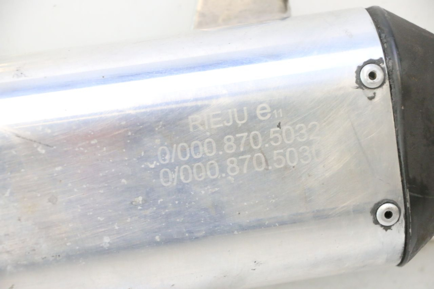 photo de SILENZIATORE RIEJU MRT PRO SUPERMOTARD 50 (2007 - 2018) - Zoom sullo stato d'uso