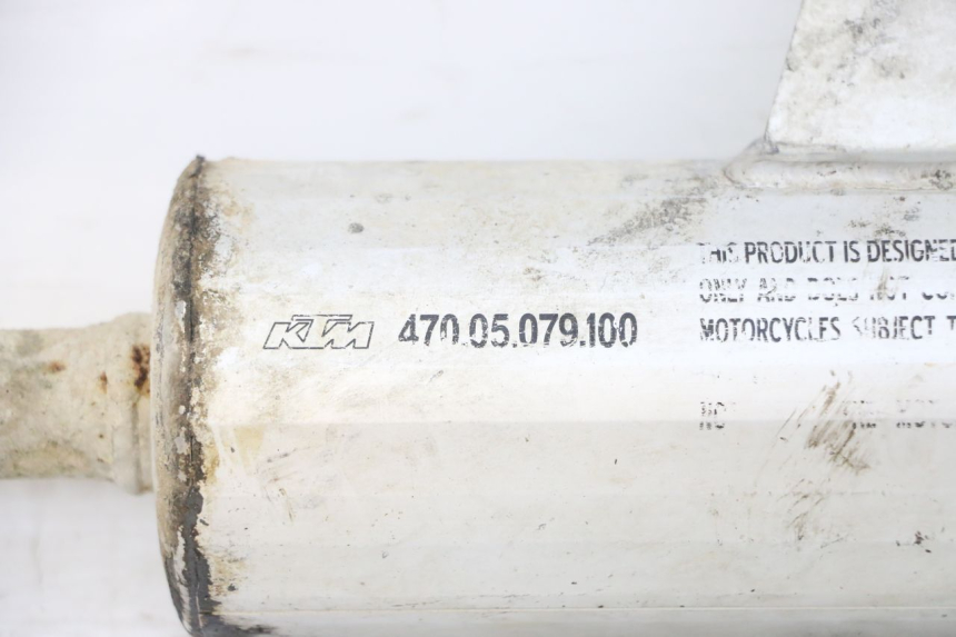 photo de SILENZIATORE KTM SX 85 (2013 - 2017) - Marcature e riferimenti originali