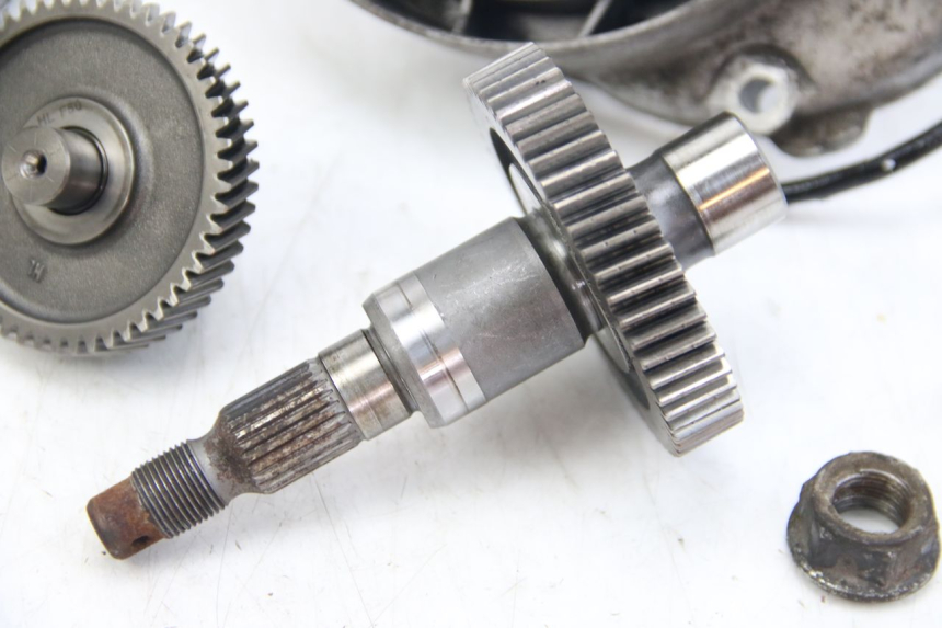 photo de TRASMISSIONE RUOTA APRILIA SCARABEO 4T 50 (2009 - 2017) - Marcature e riferimenti originali