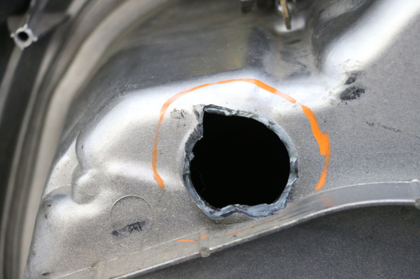 photo de VALIGIA DESTRA HONDA NTV DEAUVILLE 650 (2001 - 2006) - Ricambio usato controllato