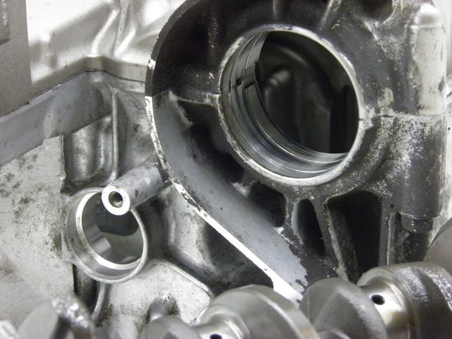 photo de Albero motore HONDA CB F HORNET 600 (1998 - 1999) - Zoom sullo stato d'uso